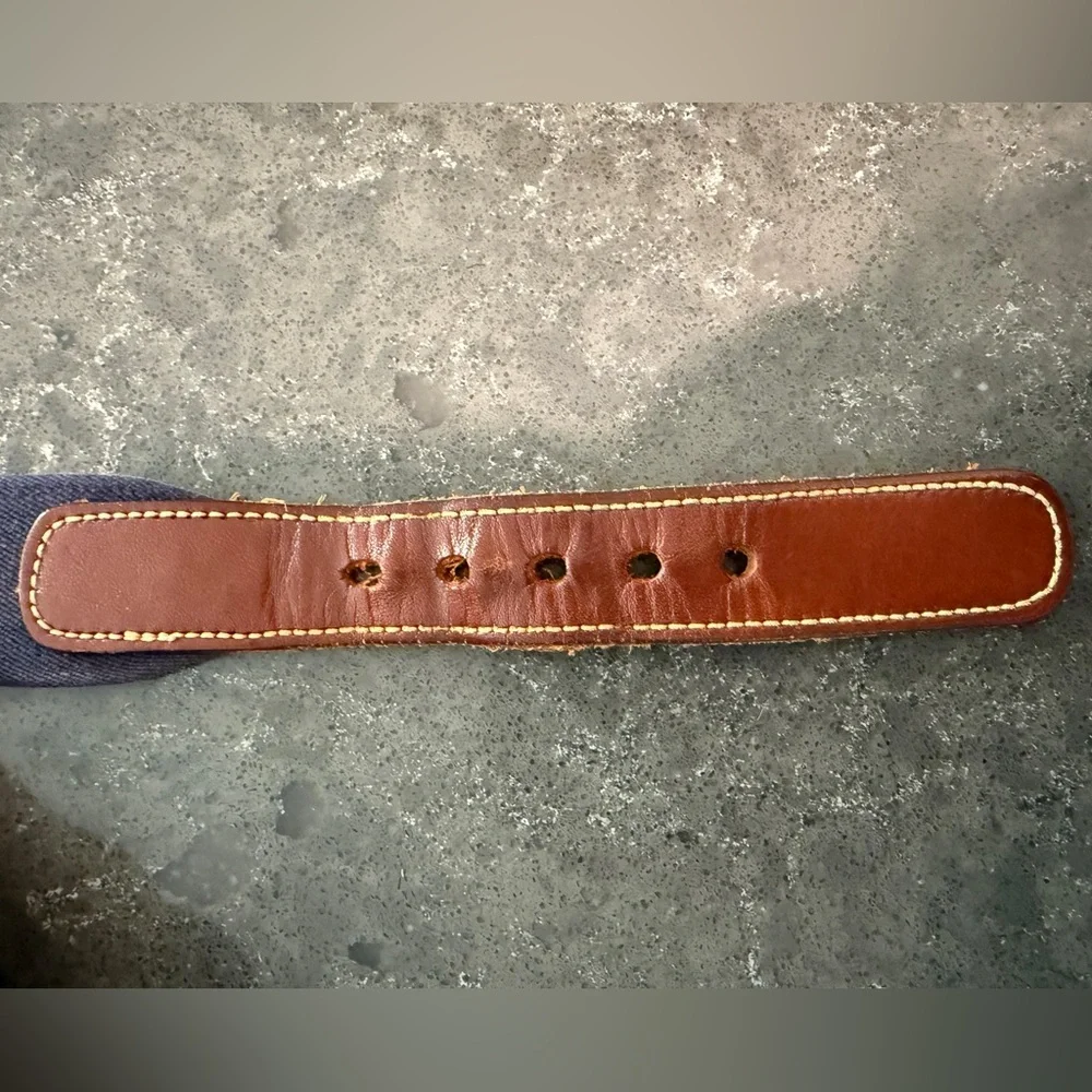 Vintage Dooney & Bourke Unisex Navy Belt